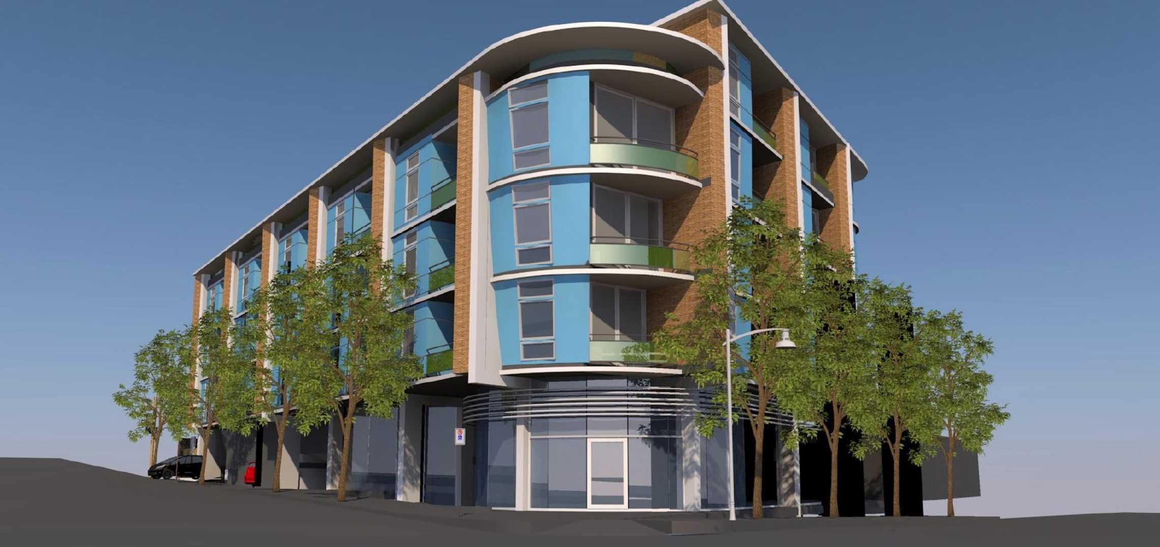 Rendering Revealed for MixedUse Building on Rowena Avenue Urbanize LA